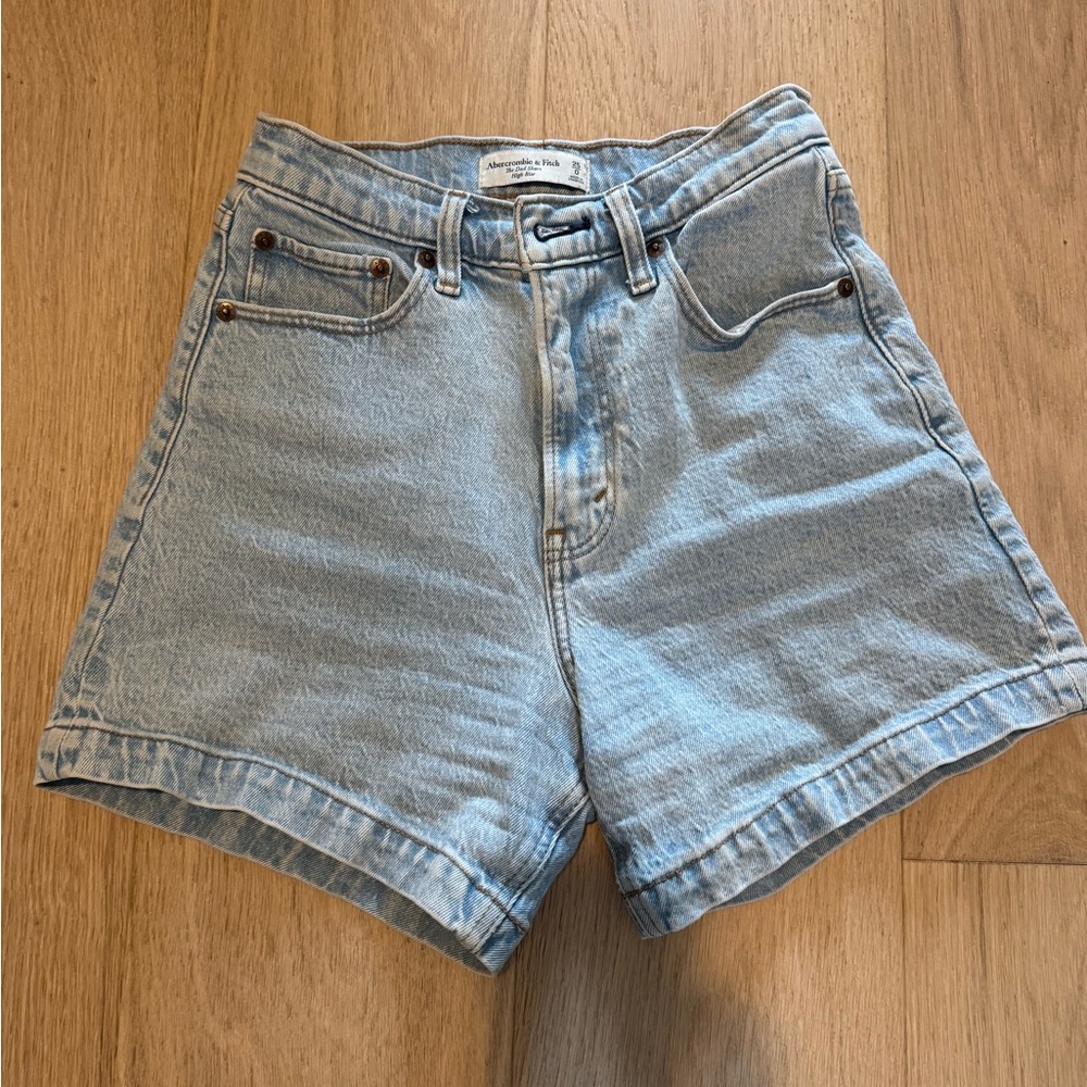Abercrombie High Rise Dad Shorts